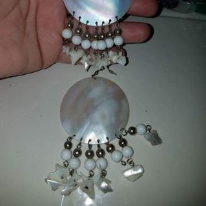 Beautiful mother of pearl dangles
